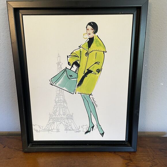 Anne Tavoletti Feminine Art Colorful Fashion II Paris, Colorful Fashion IV Rome - Picture 2 of 16